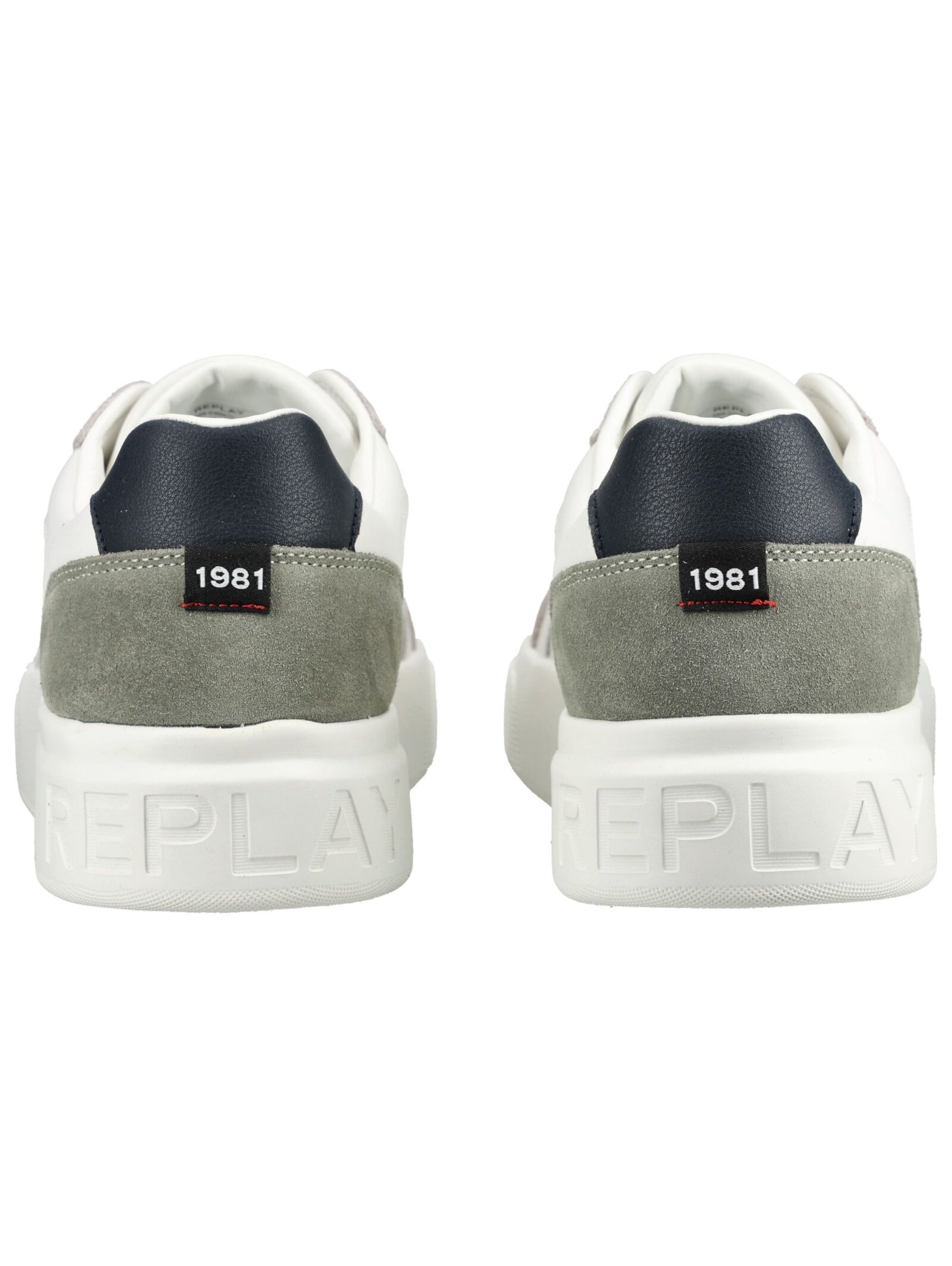REPLAY Sneakers laag in Beige