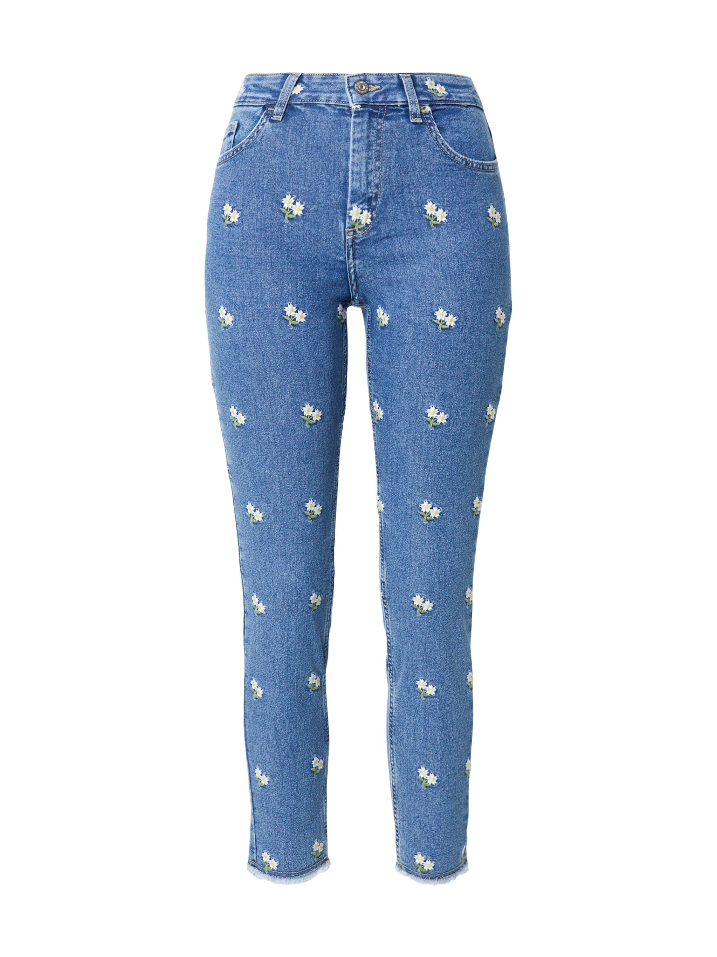 Jeans 'ONLHUSH' in 25-26/30 ONLY di colore blu / verde chiaro / bianco, Visualizzazione prodotti