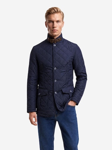 Barbour Winter jacket 'QUILTED LUTZ 262MMQU0508' in Blue
