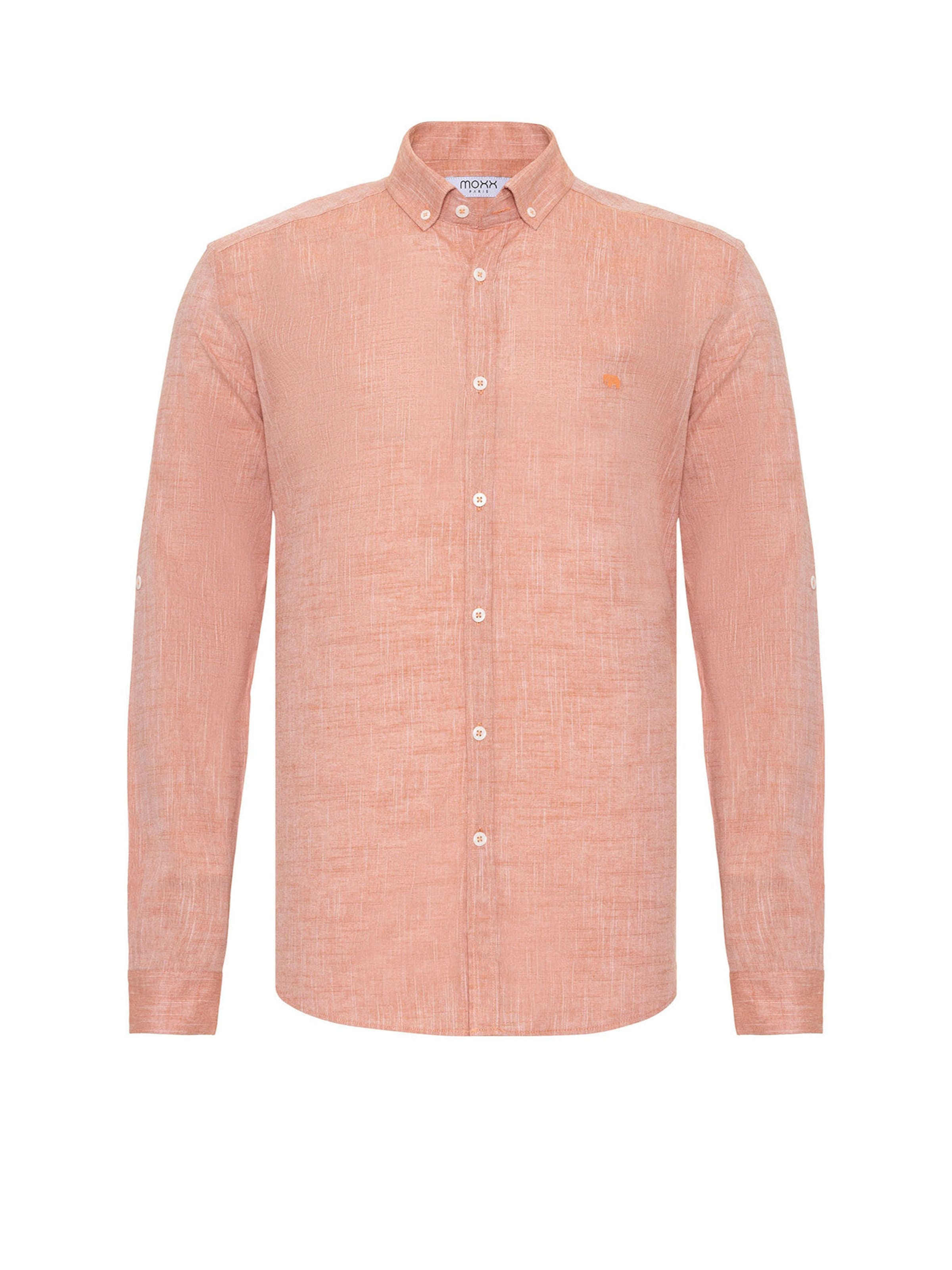 Moxx Paris Rovný strih Košeľa - Oranžová: predná strana