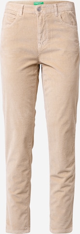 UNITED COLORS OF BENETTON Broek in Beige: voorkant