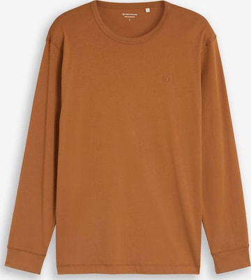 TOM TAILOR Shirt in Braun: Vorderseite