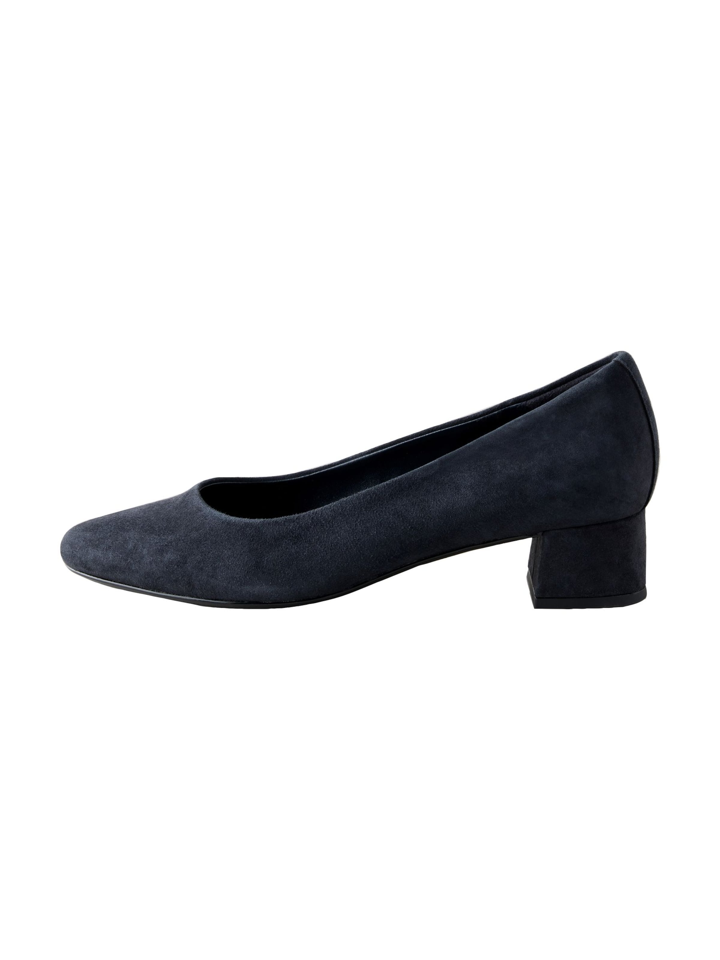 Next - Zapatos con plataforma en azul: frente