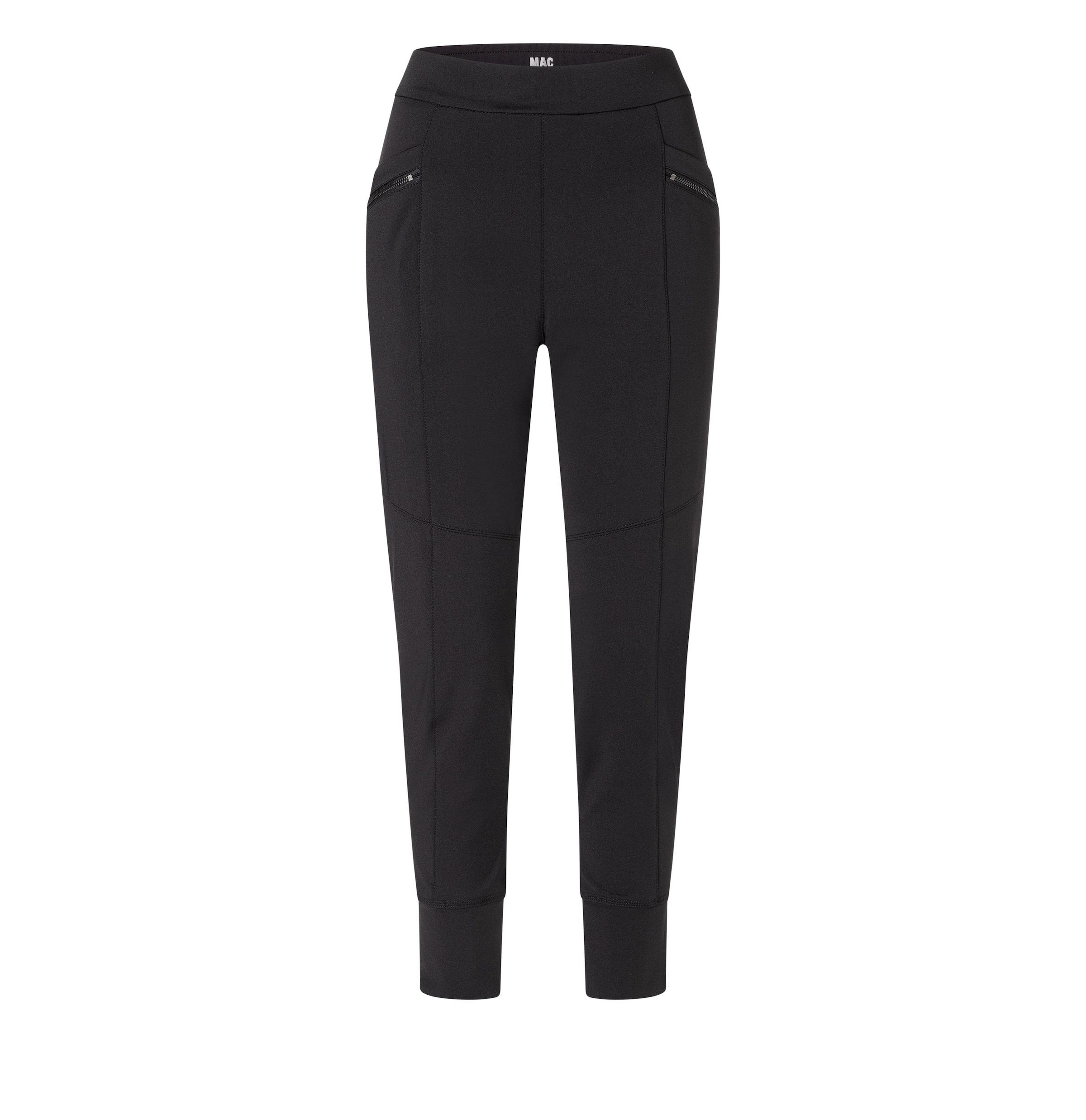 MAC Tapered Pants in Black: front