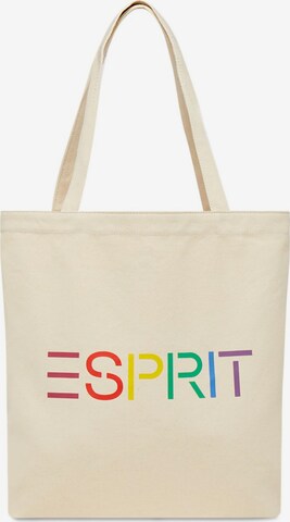 ESPRIT Shopper in Beige: voorkant