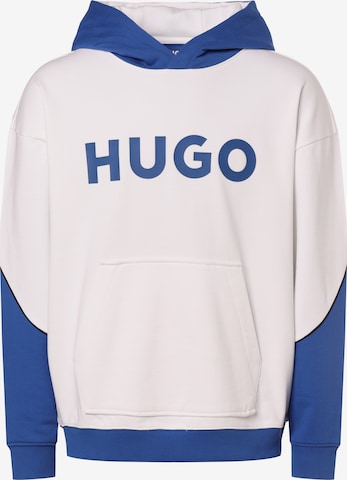 HUGO Blue Sweatshirt 'Nalker' in Weiß: predná strana