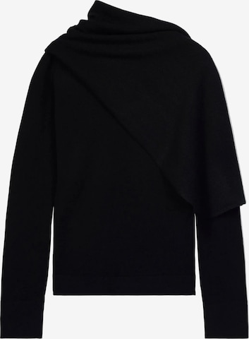 GOBI Cashmere Sweater in Black: front