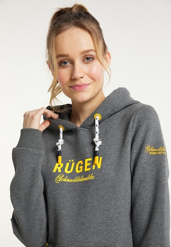 Schmuddelwedda Sweatshirt 'Rügen' in Grau