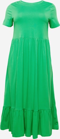 ONLY Carmakoma Dress 'MAY' in Green: front