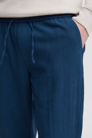 Casual Friday Loose fit Chino Pants 'Pilou 0080' in Blue