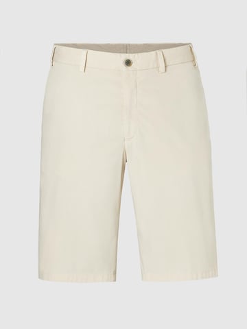 Hiltl Regular Chino Pants 'Parmino - Summer Popeline' in Beige: front