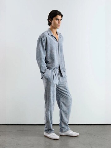 Giesto Comfort fit Overhemd in Blauw