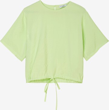 Marc O'Polo DENIM Blouse in Green: front