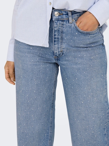 ONLY Loosefit Jeans 'ONLJuicy' in Blauw