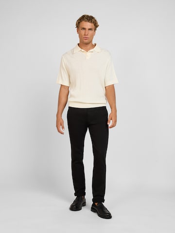 Pittman Slimfit Chinohose 'Andrew' in Schwarz