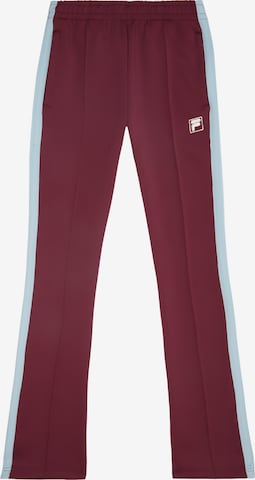 FILA Regular Housut 'Como' värissä punainen: etupuoli