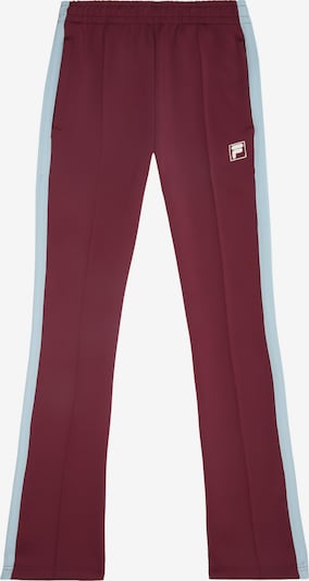 FILA Hlače 'Como' u svijetloplava / tamno crvena, Pregled proizvoda
