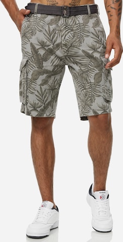 Tazzio - Pantalón cargo 'A201' en gris: frente