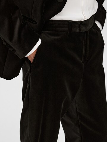 SELECTED HOMME Regular Pants in Black