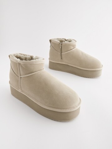 Bottines Next en beige