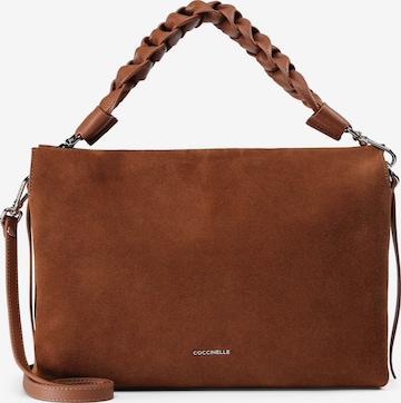 Borsa a mano 'Boheme' di Coccinelle in marrone: frontale