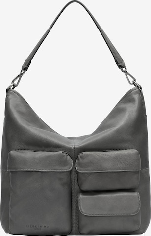 Liebeskind Berlin Schultertasche in Grau: Vorderseite