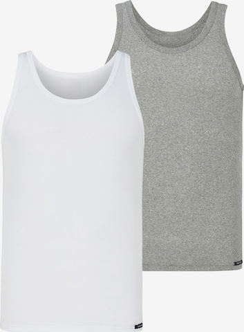 Charles Colby Undershirt in White: front