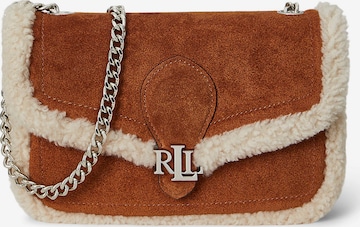 Sac à bandoulière 'BRADLEY' Lauren Ralph Lauren en marron : devant