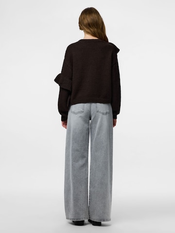 Pull-over 'PCNOR' PIECES en marron