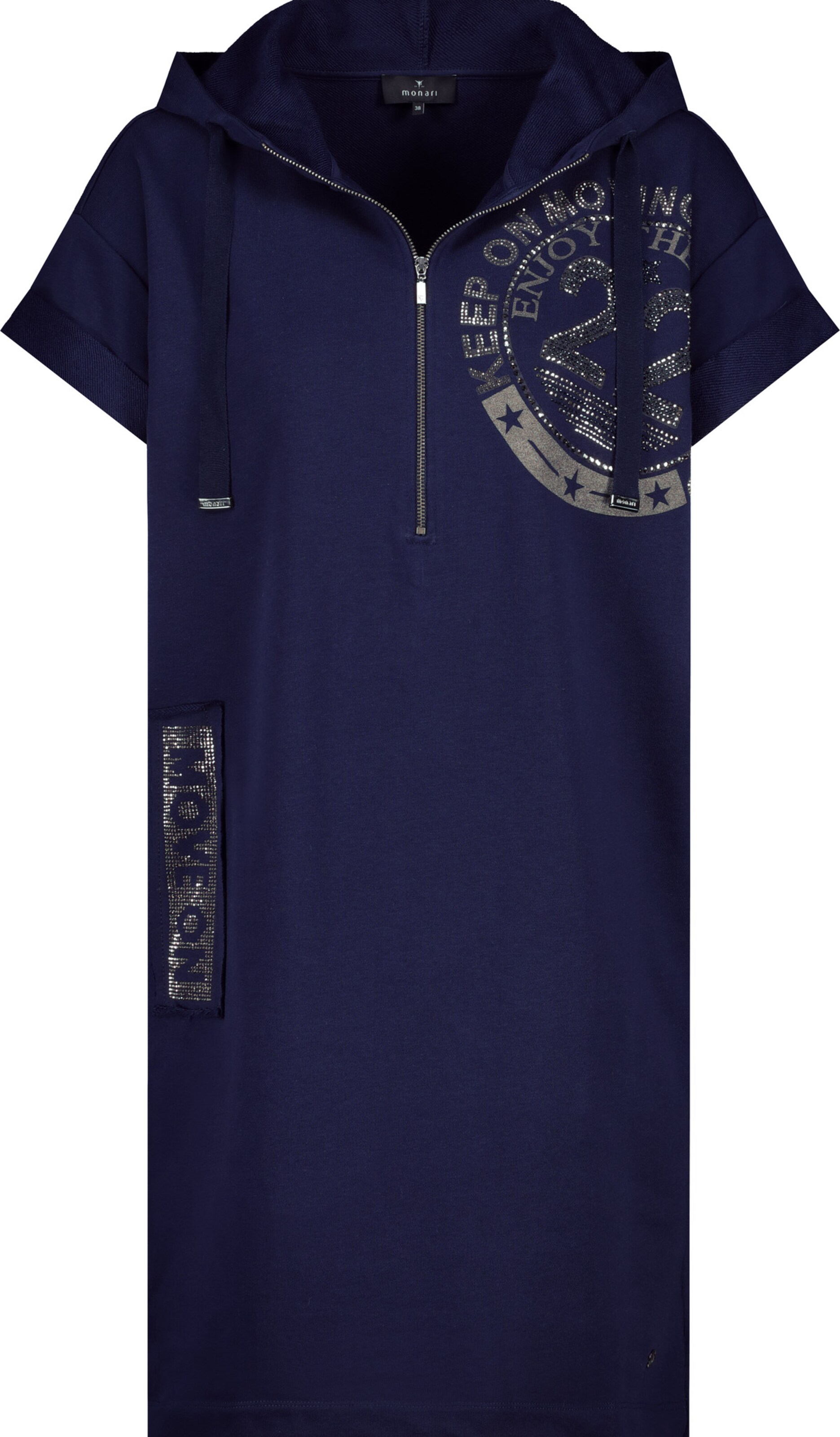 monari Kleid in Blau: Vorderseite