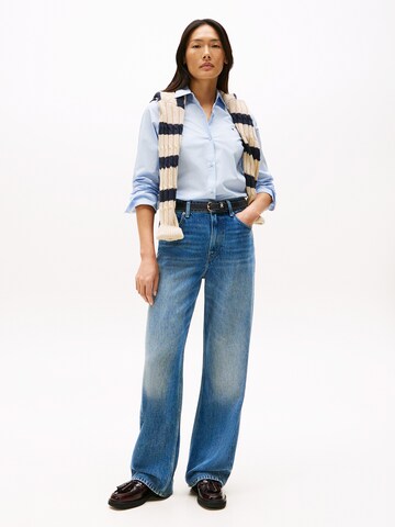 TOMMY HILFIGER Bluse 'ESS' in Blau
