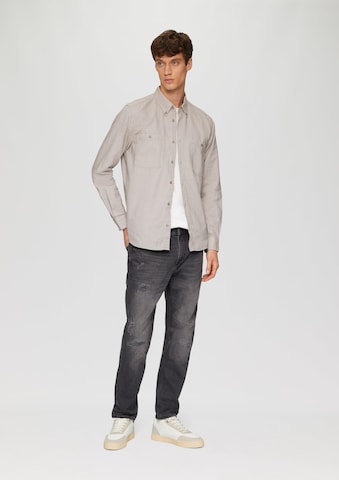 Coupe regular Chemise s.Oliver en marron