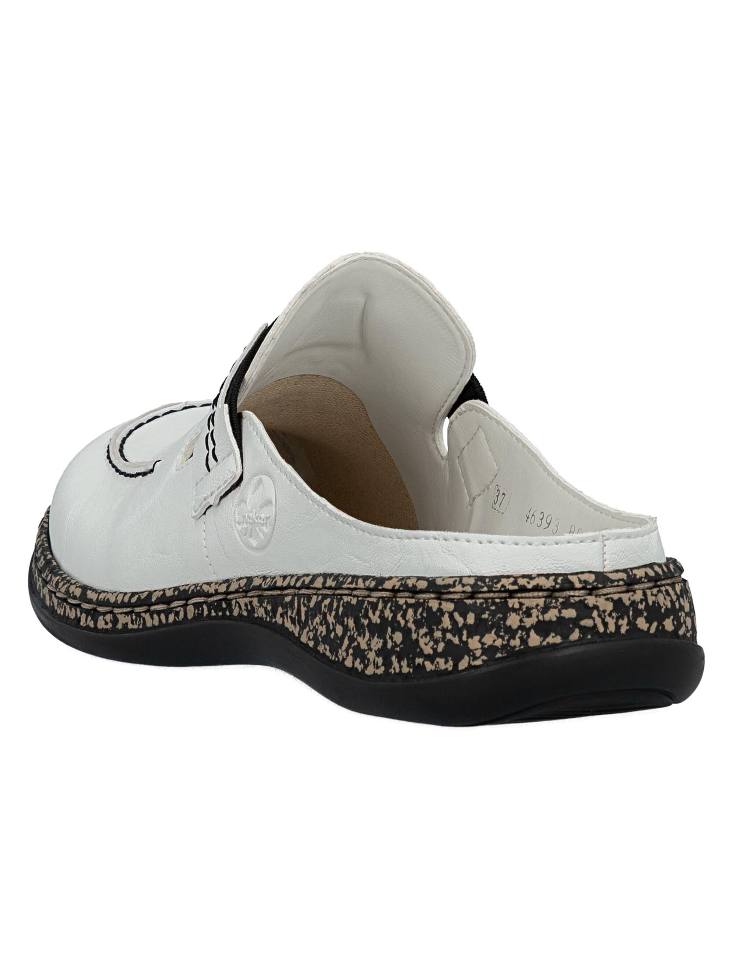 Rieker Clogs 'Comfort' in Wit