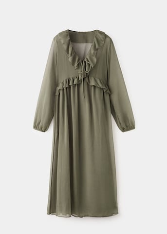 MANGO Kleid in Grün