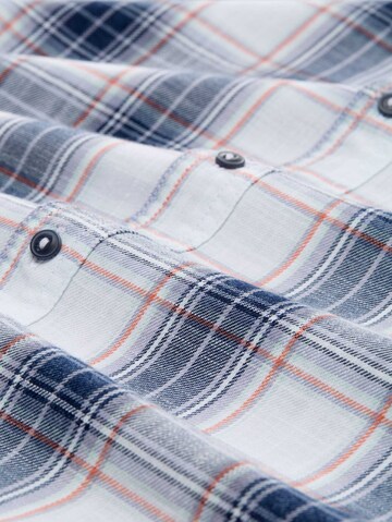 TOM TAILOR Regular fit Button Up Shirt in Blue