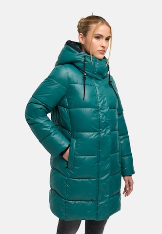 Manteau d’hiver 'Yumee XVI' MARIKOO en vert : devant