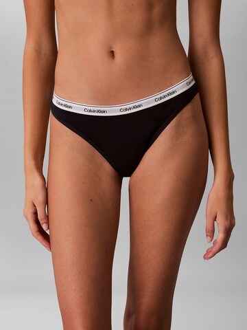 Calvin Klein Underwear String in Blau: Vorderseite