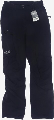 JACK WOLFSKIN Stoffhose L in Schwarz: predná strana