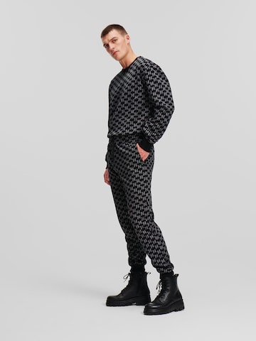 Karl Lagerfeld Regular Trousers in Black