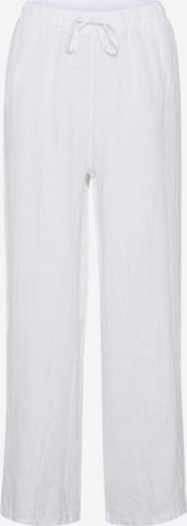 Cream Loose fit Pants 'Bellis ' in White: front