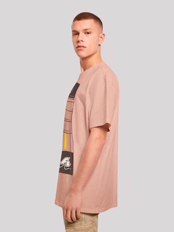 F2 Shirt 'Be Free Surfer Style Sommer' in Orange