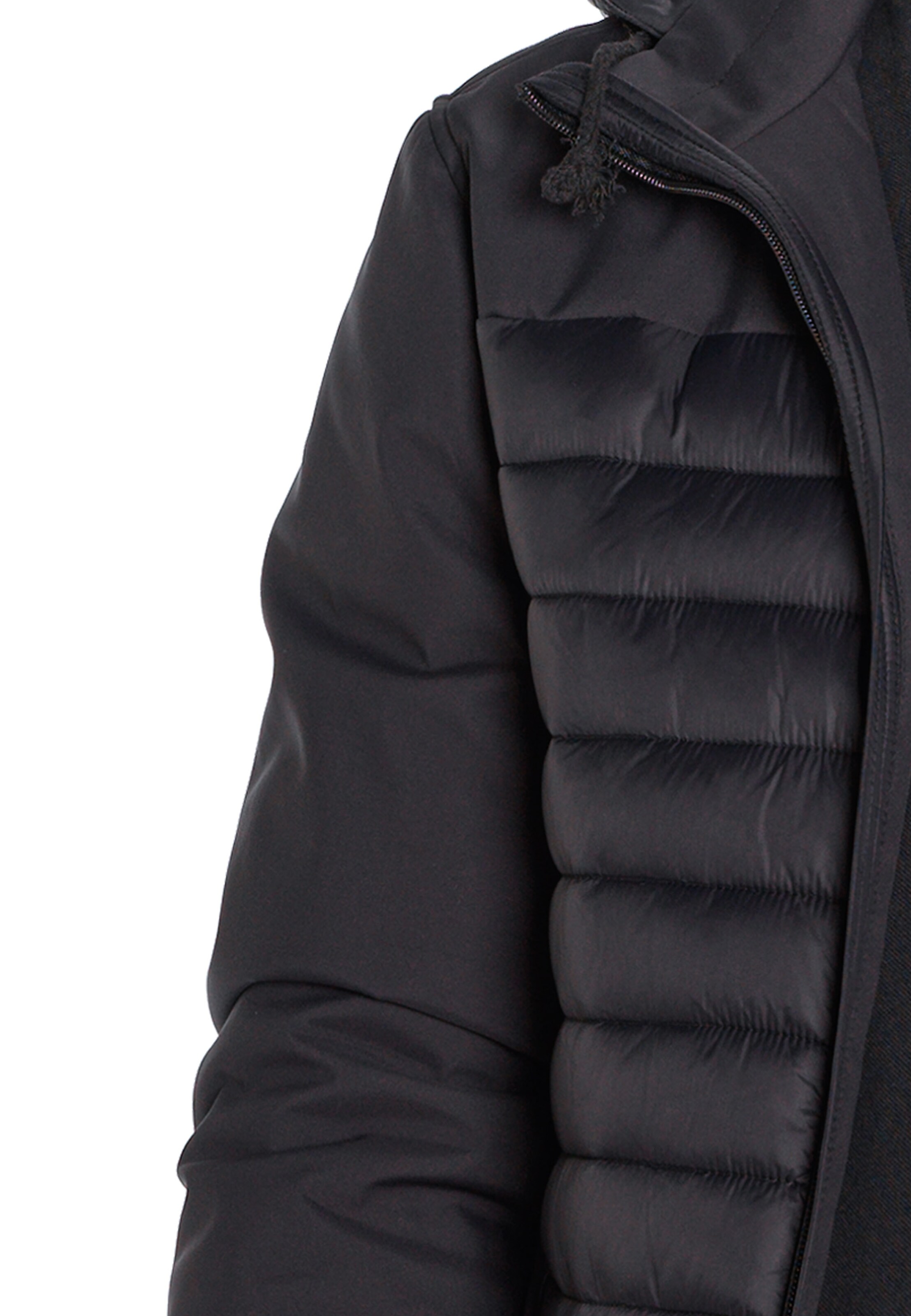 Le Temps Des Cerises Winterjacke 'Lima' in Schwarz