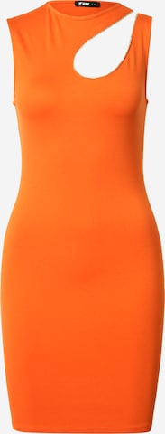 oranžinė Tally Weijl Megzta suknelė: priekis