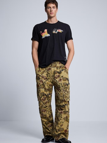 melns Desigual T-Krekls