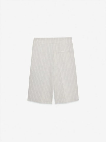 Dilvin Wide leg Broek in Beige