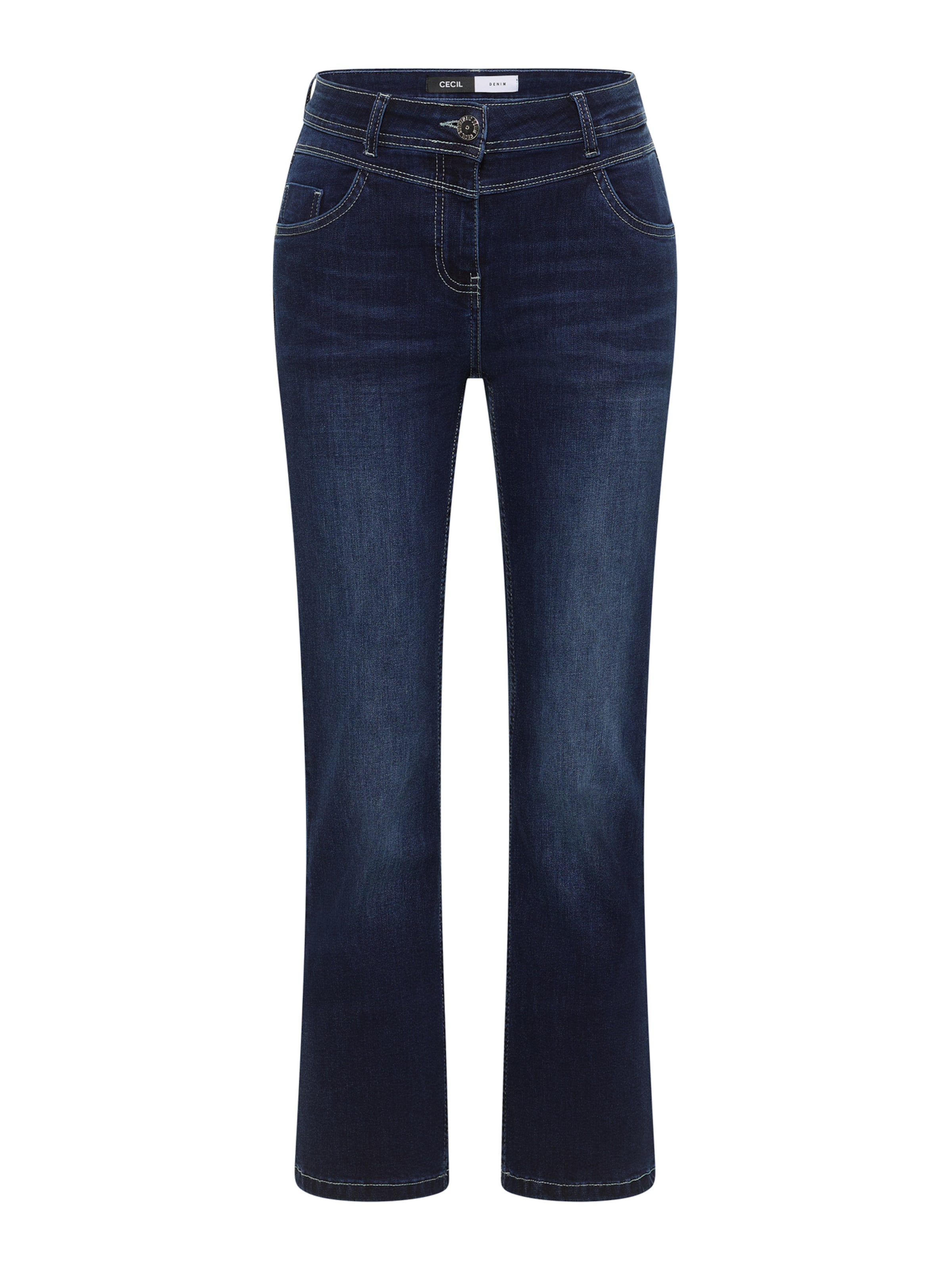 CECIL Boot cut Jeans 'Toronto' in Blue: front