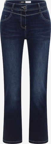 mėlyna CECIL Platėjantis Džinsai 'Toronto': priekis
