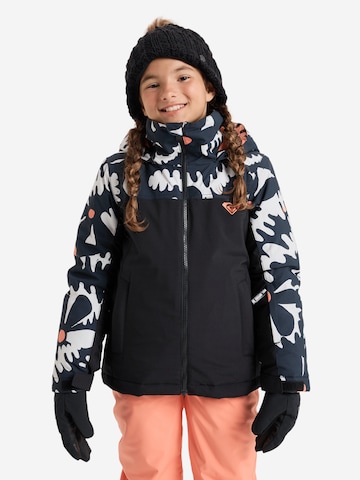 ROXY Athletic Jacket 'Galaxy' in Black: front