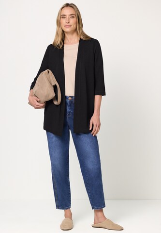 STREET ONE Strickjacke in Schwarz