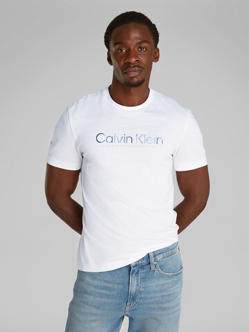Calvin Klein Shirt in White: front